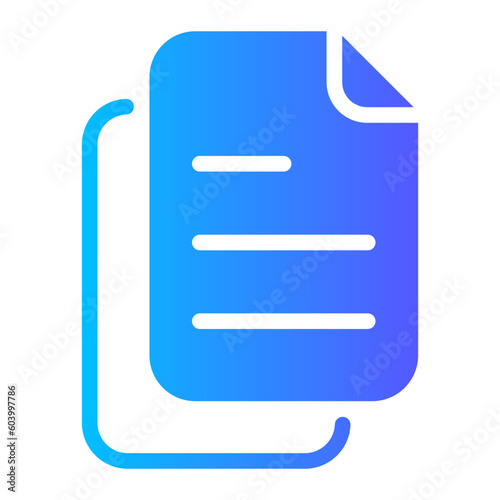 backlog gradient icon
