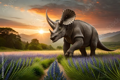 tyrannosaurus dinosaur 3d render © SadiGrapher