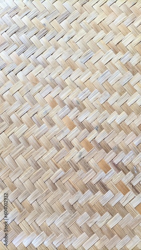 Indonesian traditional woven bamboo