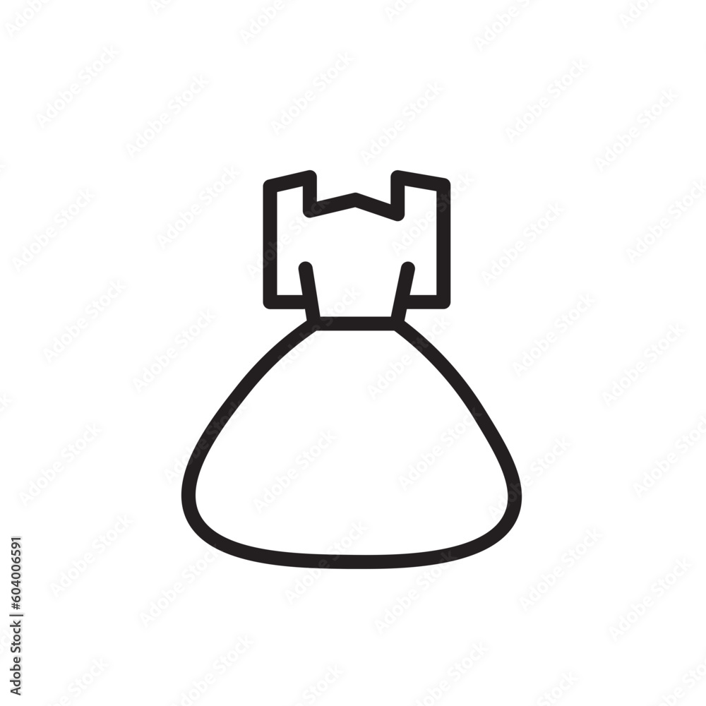 Clothes Fashion Skirt Outline Icon Clothes Fashion Skirt Outline Icon