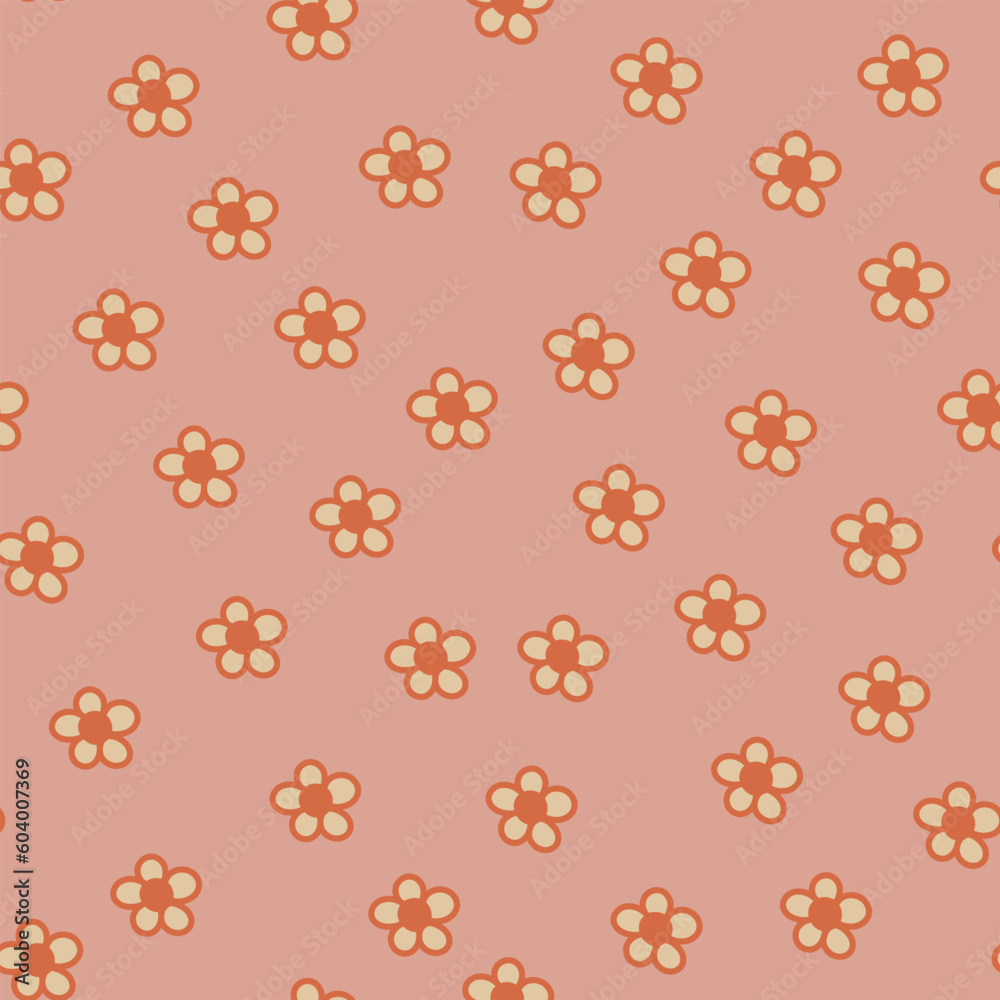 Cute seamless pattern of beautiful flowers. Perfect for wallpapers, gift paper, greeting cards, fabrics, textiles, web designs. Hand-drawn. Vector illustration. Cute seamless pattern of beautiful flowers. Perfect for wallpapers, gift paper, greeting cards, fabrics, textiles, web designs. Hand-drawn. Vector illustration.