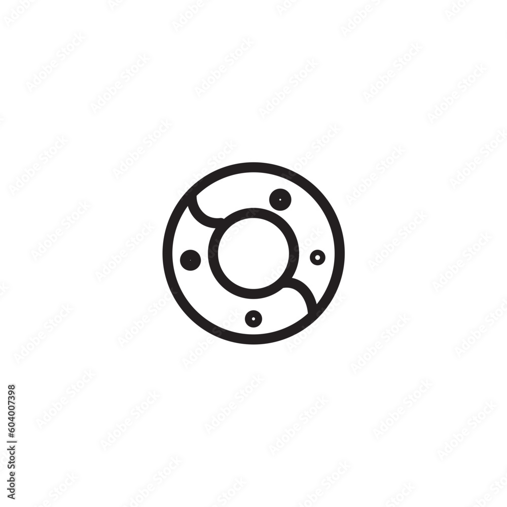Beach Buoy Help Outline Icon Beach Buoy Help Outline Icon