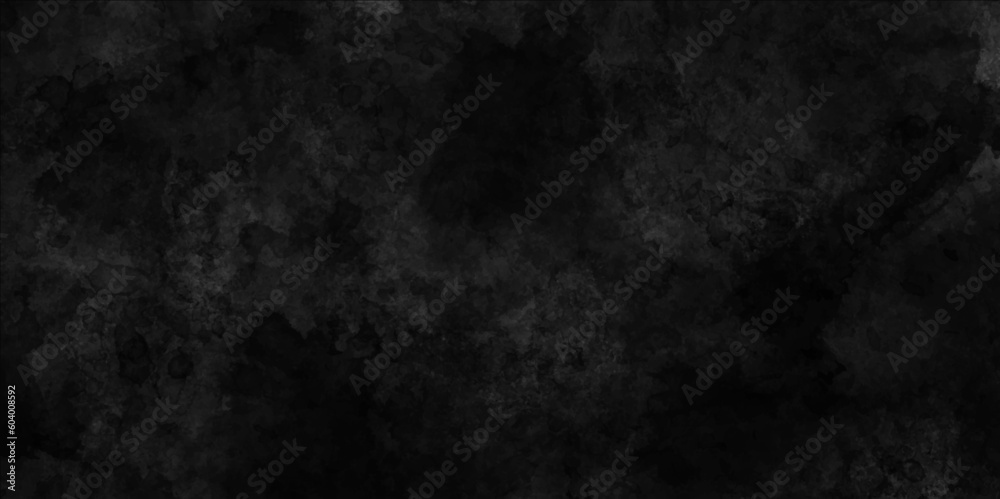 Fototapeta premium Black abstract lava stone texture background. dark metal wallpaper with rock background. the art of abstract black texture. Black paper background. 