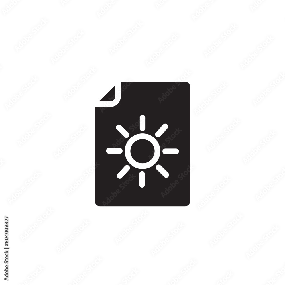 Setting File Paper Icon Setting File Paper Icon