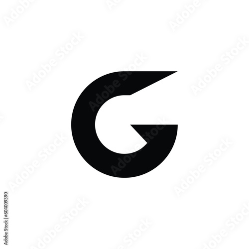 Free Download g logo modern letter tehnology label vector electric - GFXLoad