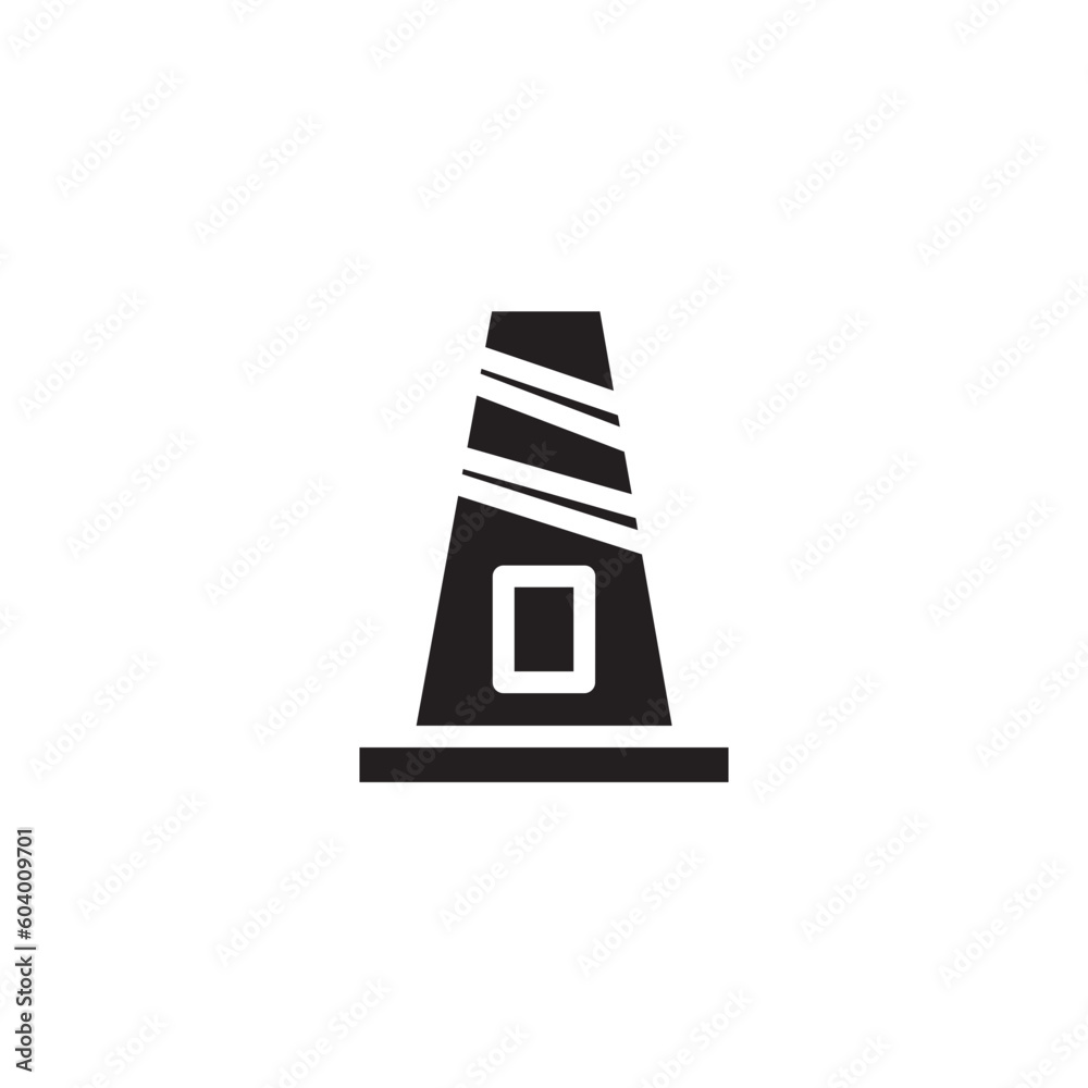 Traffic Cone Work Icon Traffic Cone Work Icon