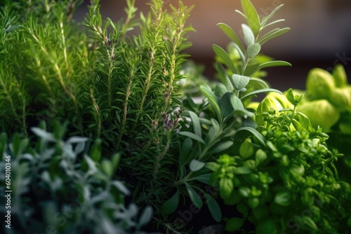 various herbs