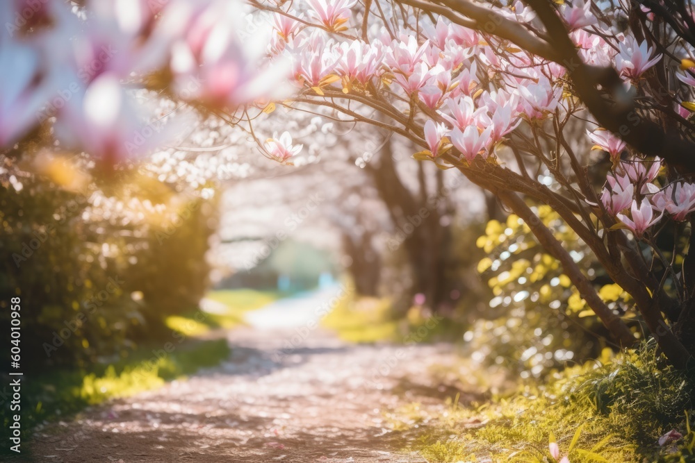 Fototapeta premium spring in the park