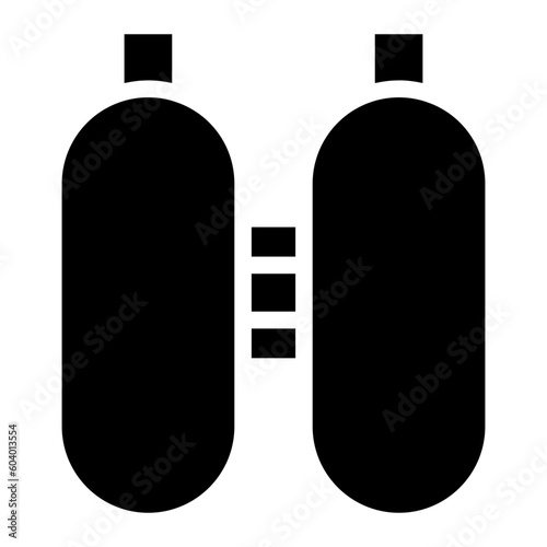 diving tank glyph 