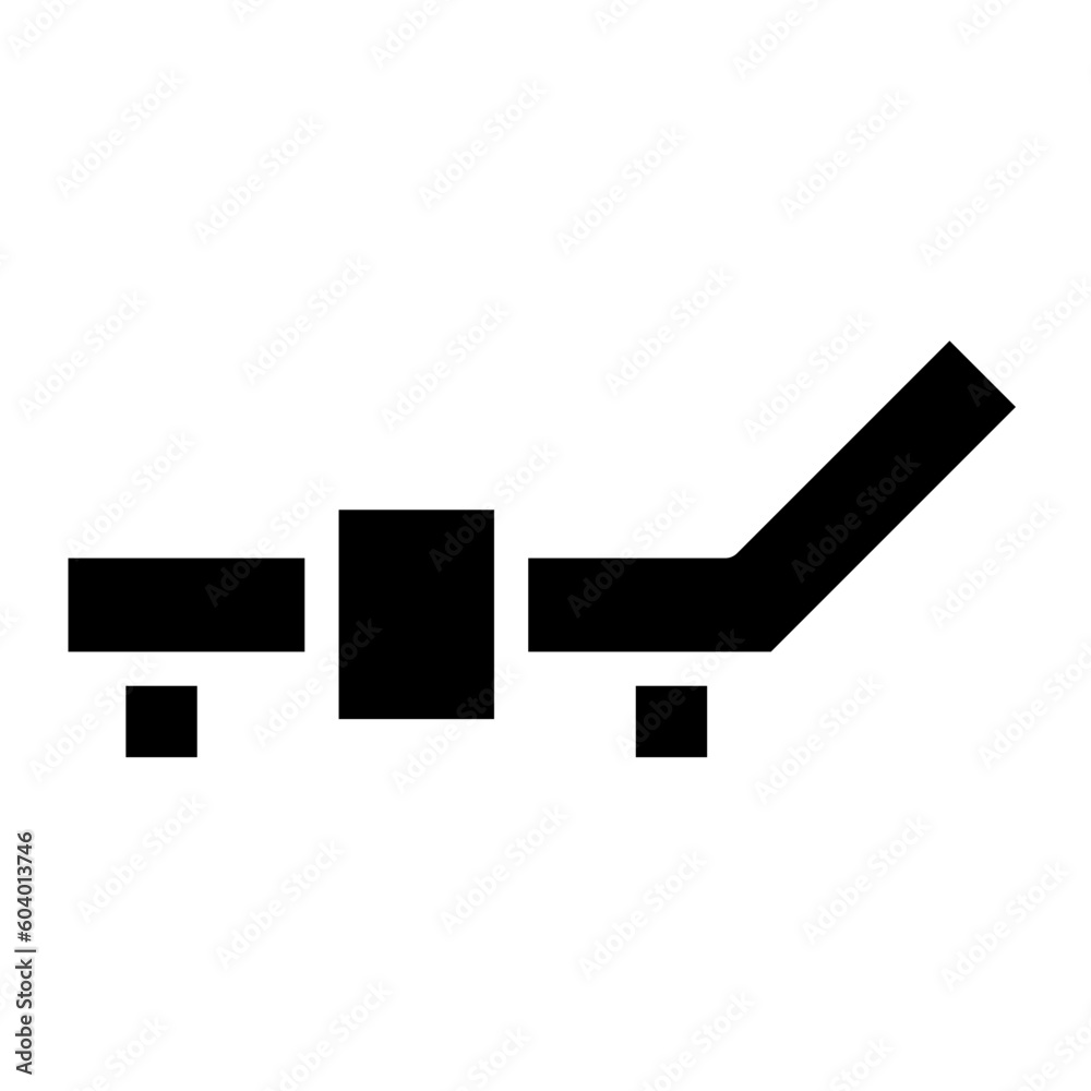 beach chair glyph beach chair glyph