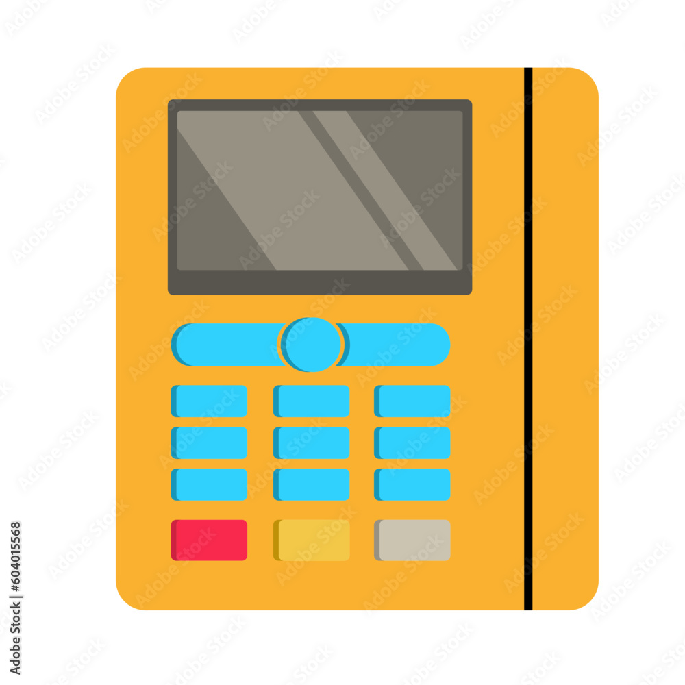 Banking and Money Related Objects and Elements_Credit card machine Banking and Money Related Objects and Elements_Credit card machine