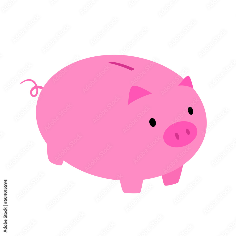 Banking and Money Related Objects and Elements_Piggy bank Banking and Money Related Objects and Elements_Piggy bank