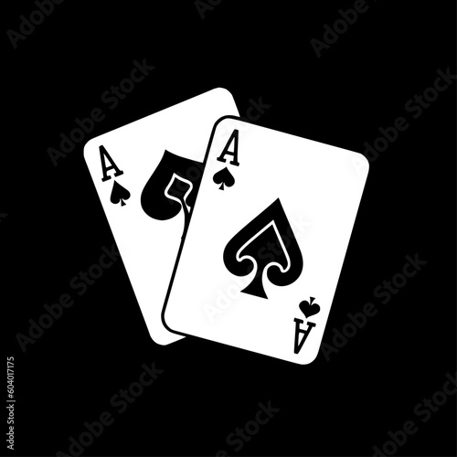 Playing - Black and White Isolated Icon - Vector illustration