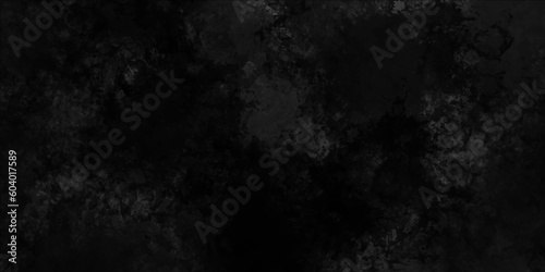 Textured black grunge background. Dark grey black slate background or texture. Grunge black shadow textured concrete. © Towhidul