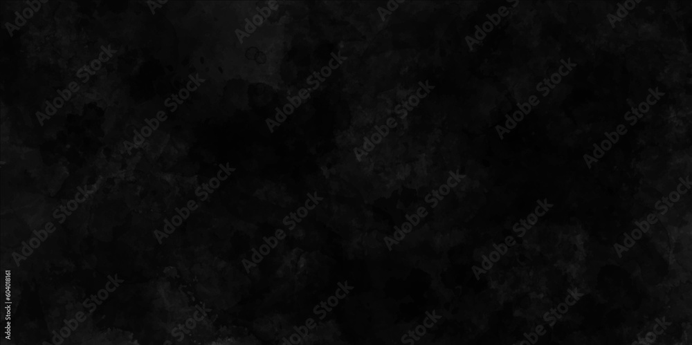 black scratched metal texture. white dust and scratches on a black background. The texture of dirt on the wall texture. Scary dark walls, slightly light black concrete cement texture for background. 