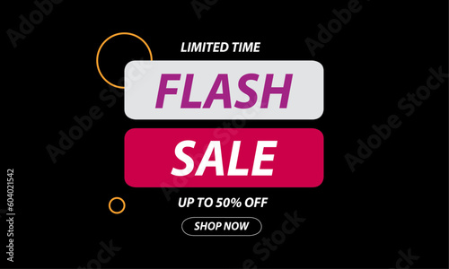 Opening Soon Modern Abstract Banner