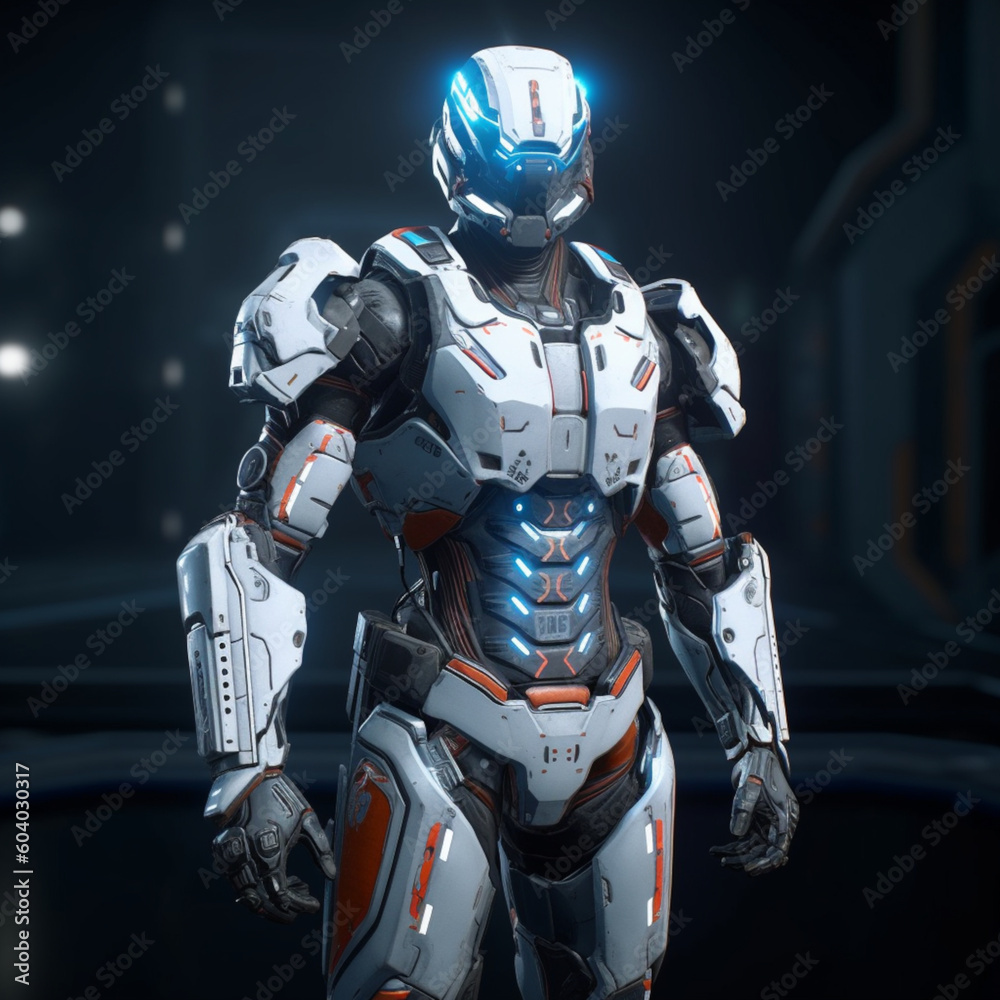 Cybernetics enhanced warriors. Ai digital art. Cybernetics enhanced warriors. Ai digital art.