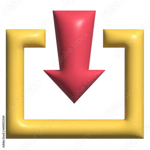 downloading flat icon