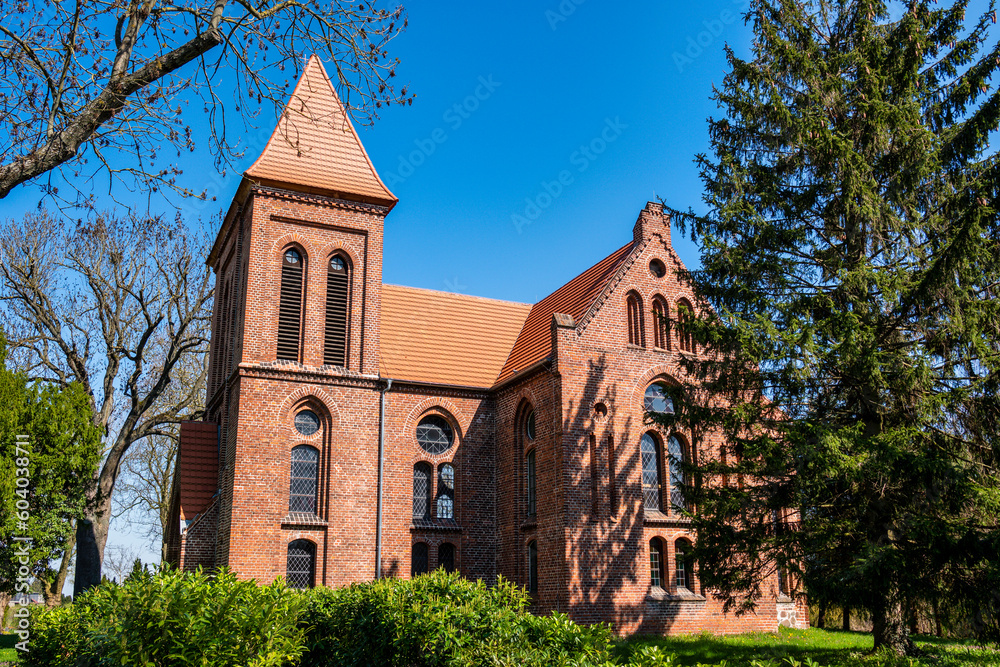 Dorfkirche Groß-Ziethen, Kremmen, Brandenburg, Deutschland