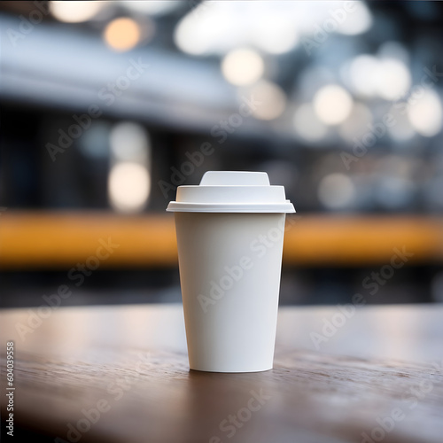 coffee paper cup mock-up