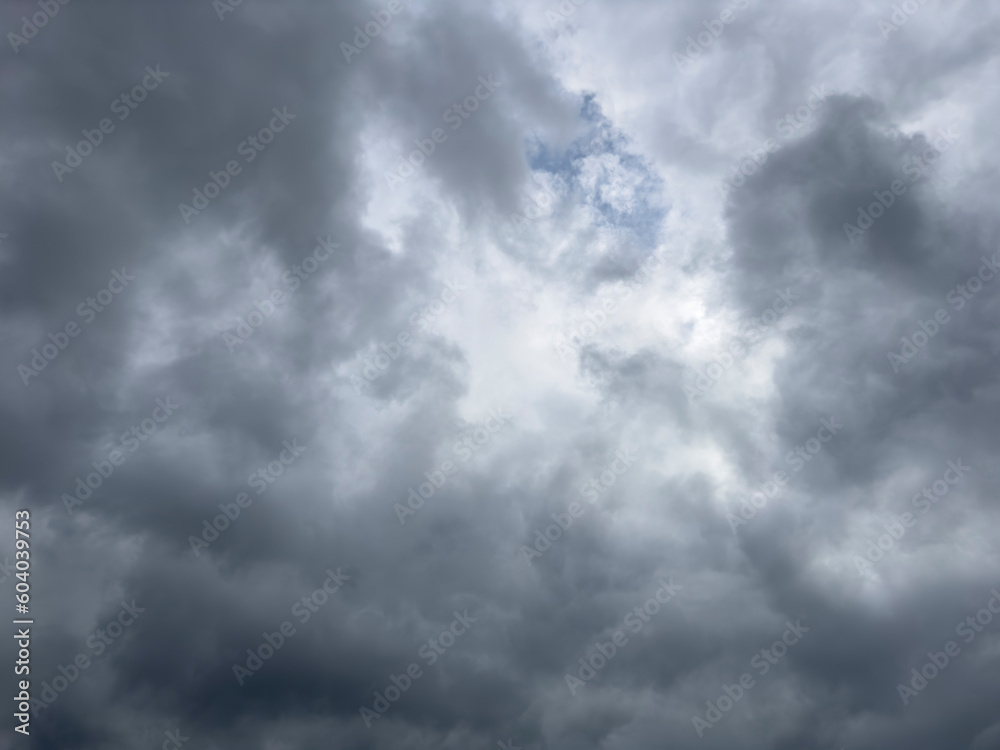 Rainy weather. Sky covered with dark rain clouds Rainy weather. Sky covered with dark rain clouds
