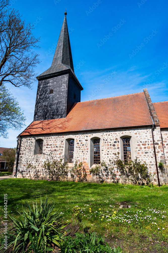 Dorfkirche Protzen, Fehrbellin, Brandenburg, Deutschland