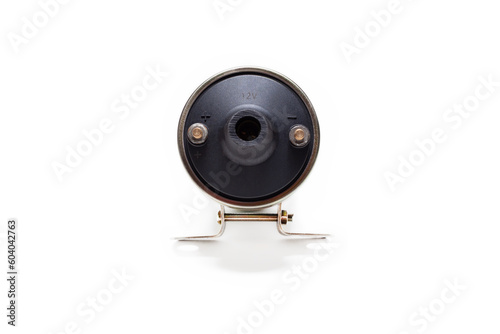 Ignition coil on a white