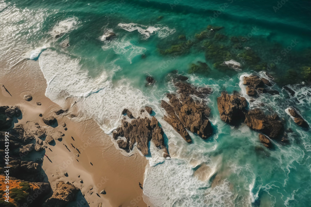 Obraz premium ocean with beach