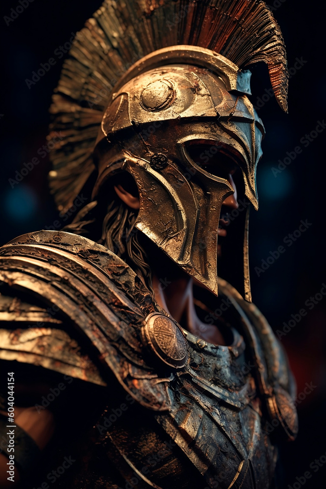 Greek Bronze warrior