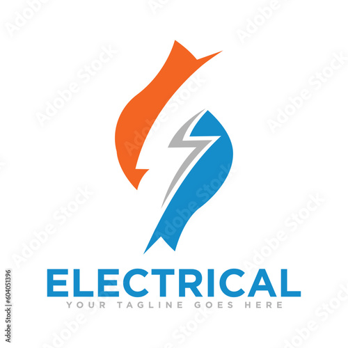 Free Download Electrical Logo Design Illustration - GFXLoad
