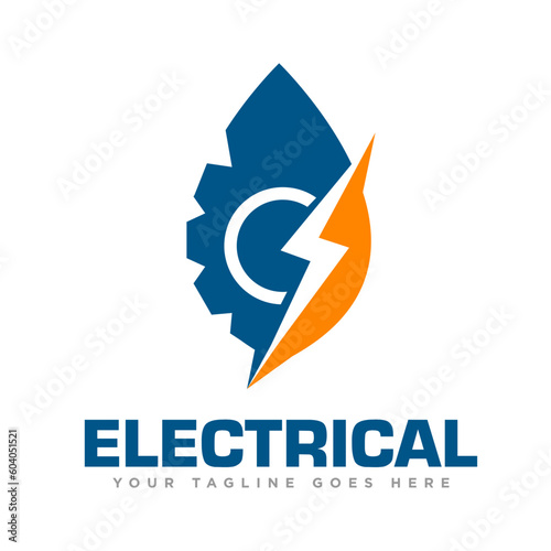 Free Download Electrical Logo Design Illustration - GFXLoad