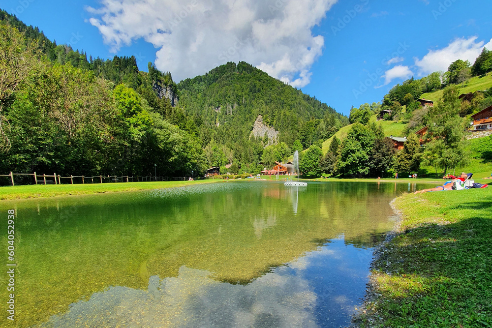 Fototapeta premium Paysage sur le lac