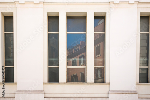 Facade of a neoclassic building