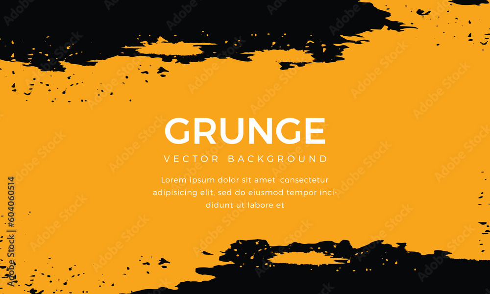 fond grunge orange