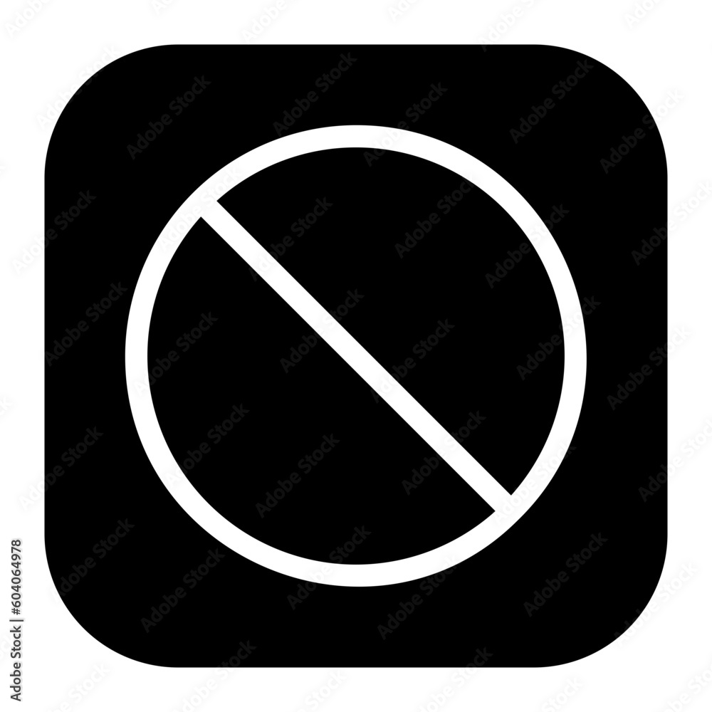 forbidden icon forbidden icon