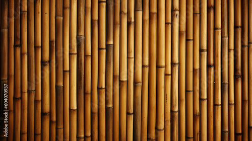 Brown bamboo texture background  eco natural background concept
