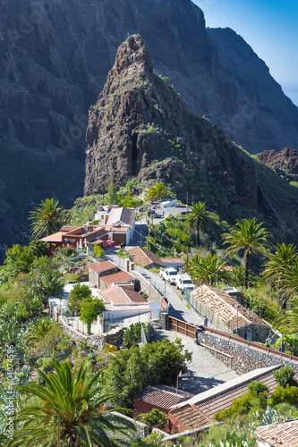 Mountain village Masca, Teno Mountains, Tenerife, Canary Islands, Spain © Gabrielle