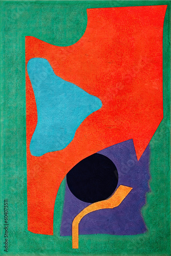 Abstract Avant-Garde Painting Composition Unleash Your Imagination with Mesmerizing Designs