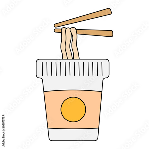 Doodle Food Illustration Set Collection