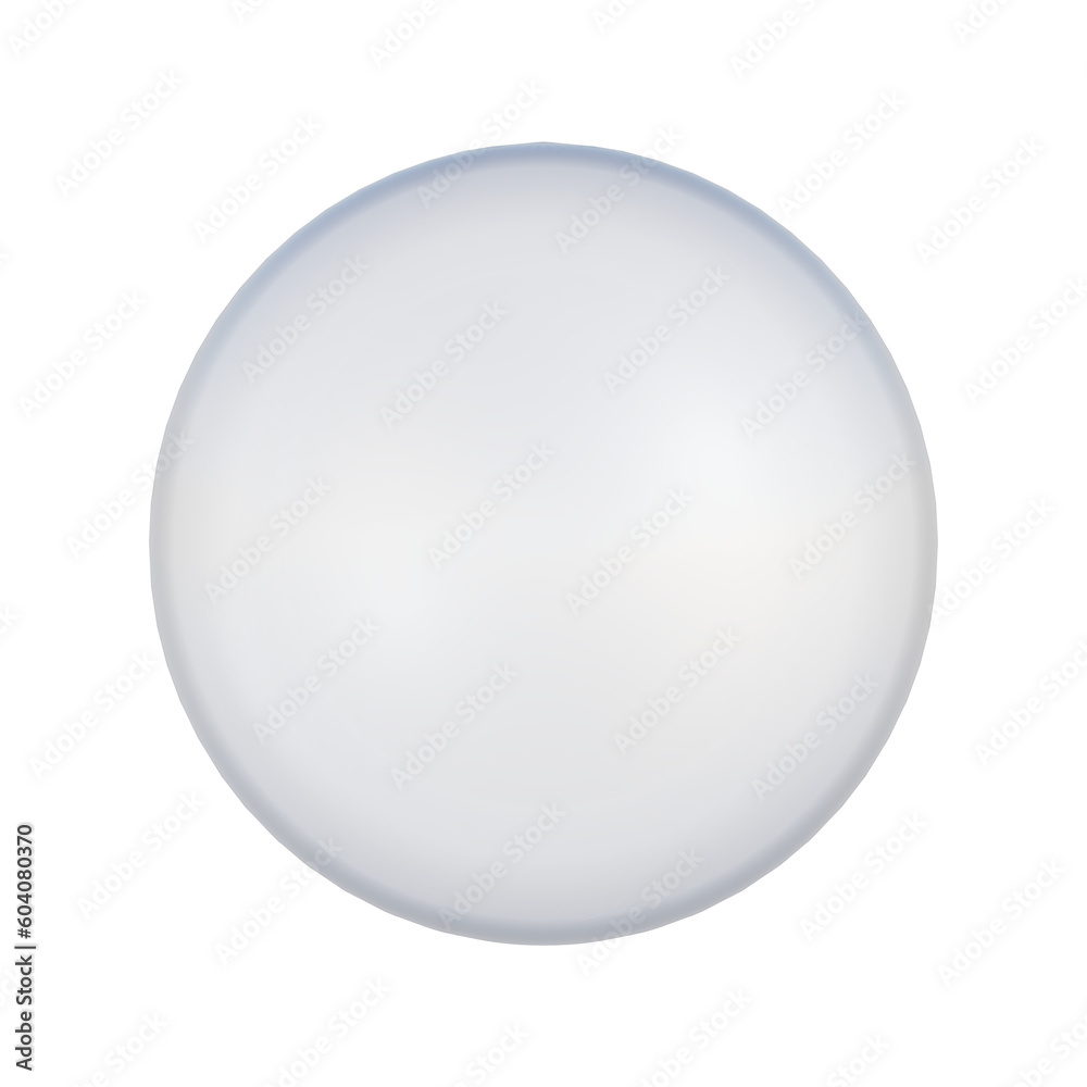 Clear crystal ball isolated on transparent background. Big resolution. 3d render Clear crystal ball isolated on transparent background. Big resolution. 3d render