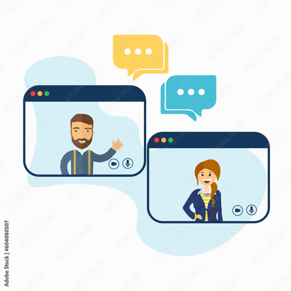 Video call conference, working from home, social distancing, business discussion. Zoom. Google meet. Webex. UI. UX. User interface user experience. Video call conference, working from home, social distancing, business discussion. Zoom. Google meet. Webex. UI. UX. User interface user experience.