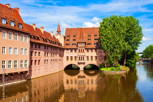 Nuremberg old town in Bavaria, Germany photo