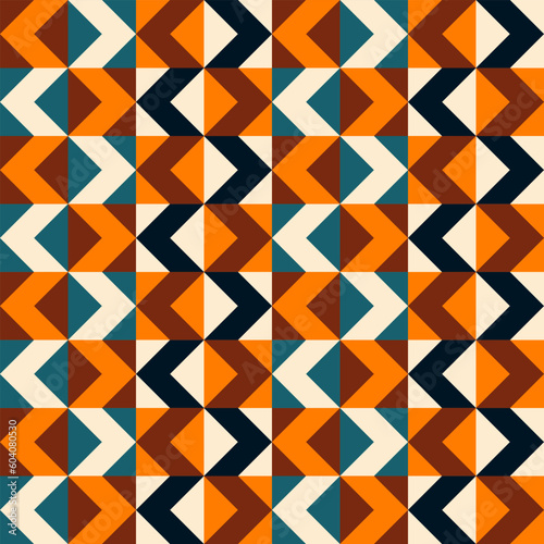 Abstract colors geometric seamless pattern. Textile stripes pattern.
