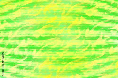 Chartreuse green and neon yellow pattern background in retro halftone style