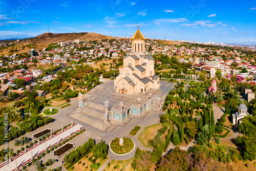 Holy Trinity Cathedral in Tbilisi, Georgia photo