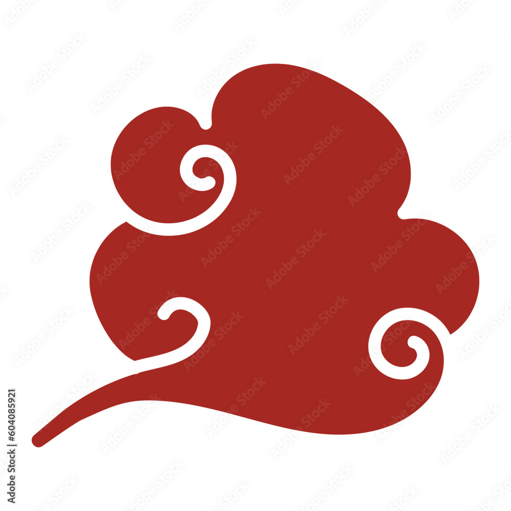 Japanese Cloud Shape Japanese Cloud Shape