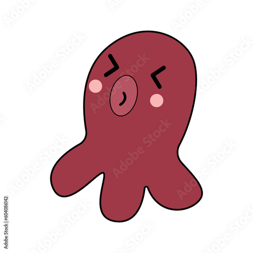 Cute Doodle Japanese Food Illustration