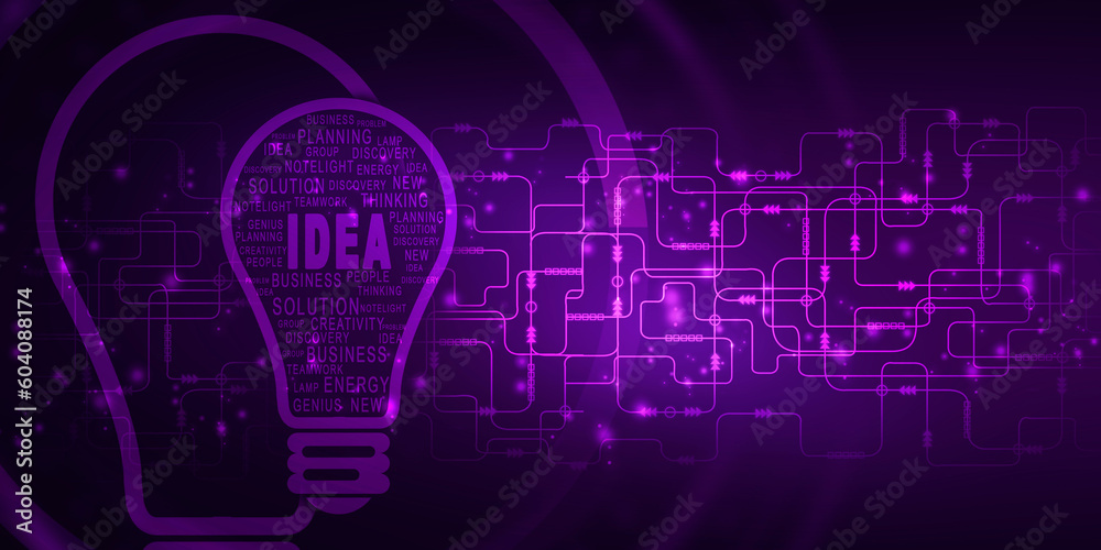 2d illustration Creativity idea concept. 2d illustration Creativity idea concept.