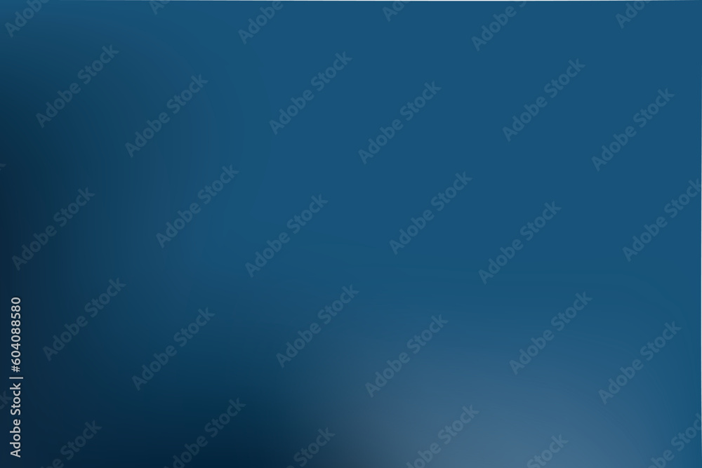 Obraz premium Dark blue gradient blurred background. Vector illustration