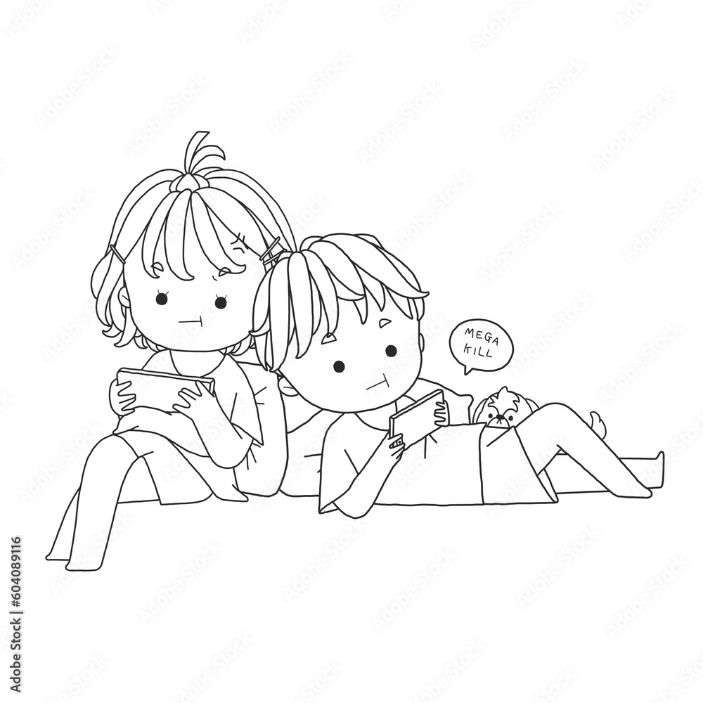 children playing with a game children playing with a game